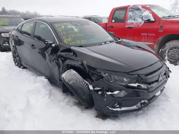 2HGFC2F89KH024355 2019 HONDA CIVIC - Image 1