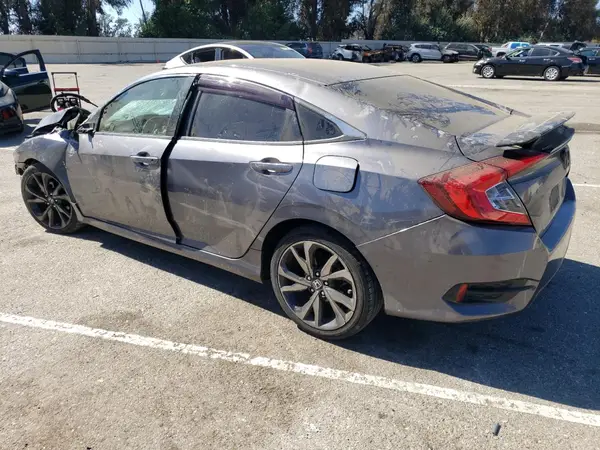 2HGFC2F89KH507280 2019 HONDA CIVIC - Image 2