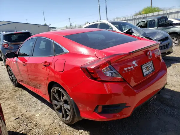2HGFC2F89KH537136 2019 HONDA CIVIC - Image 2