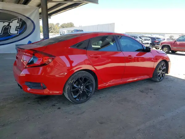 2019 HONDA CIVIC COPART lot 63609786 auction photo 3