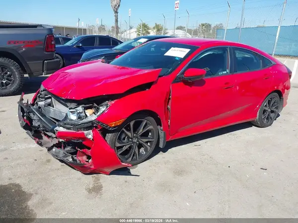 2HGFC2F89KH544507 2019 HONDA CIVIC - Image 2