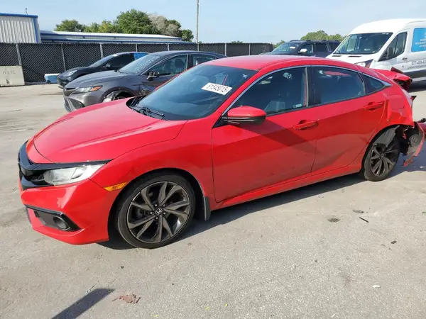 2HGFC2F89KH564627 2019 HONDA CIVIC - Image 1