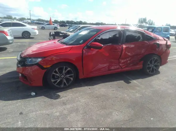 2HGFC2F89KH583923 2019 HONDA CIVIC - Image 2