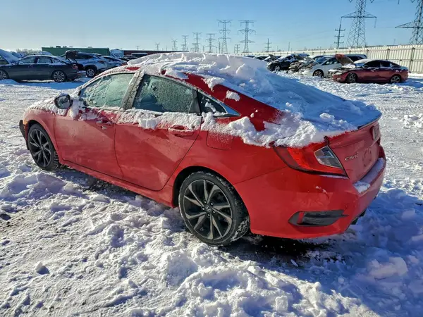 2HGFC2F89KH599121 2019 HONDA CIVIC - Image 2