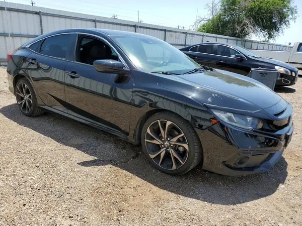 2021 HONDA CIVIC COPART lot 56748375 auction photo 4
