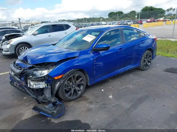 2HGFC2F89MH533770 2021 HONDA CIVIC - Image 2