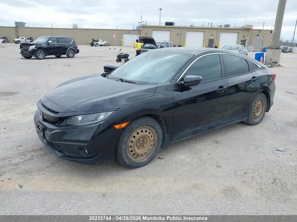 2HGFC2F8XKH035395 2019 HONDA CIVIC - Image 2
