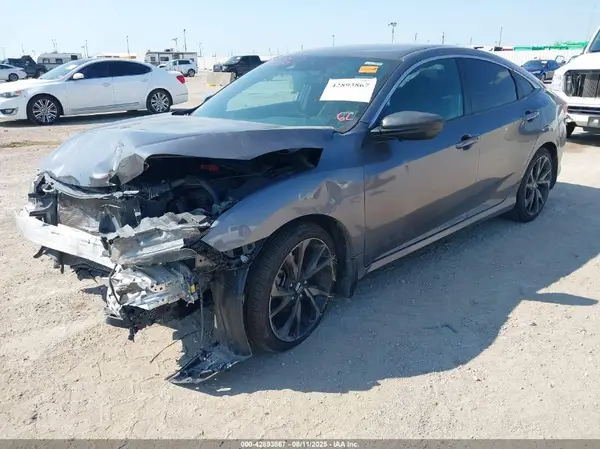 2HGFC2F8XKH500287 2019 HONDA CIVIC - Image 2