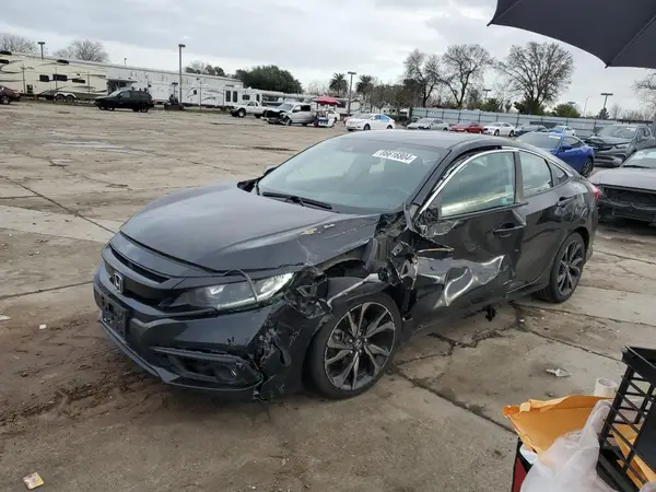2HGFC2F8XKH522225 2019 HONDA CIVIC - Image 1