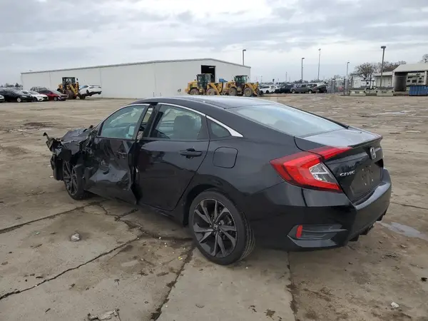 2HGFC2F8XKH522225 2019 HONDA CIVIC - Image 2
