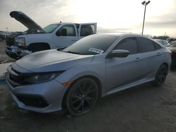 2HGFC2F8XKH522886 2019 HONDA CIVIC - Image 1