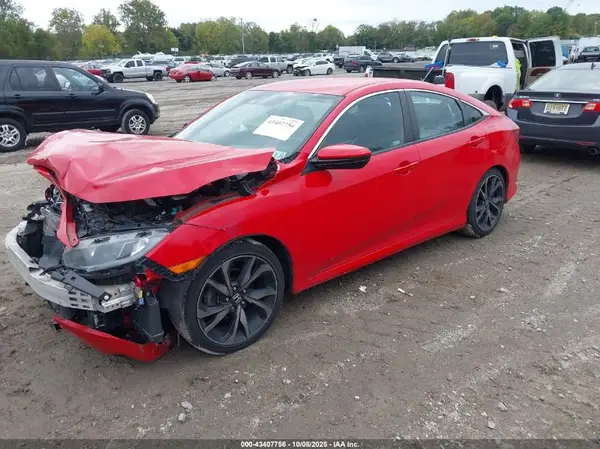 2HGFC2F8XKH524542 2019 HONDA CIVIC - Image 2