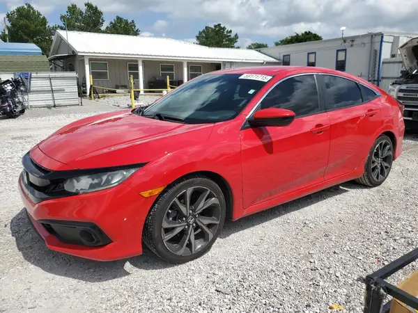 2HGFC2F8XKH535055 2019 HONDA CIVIC - Image 1