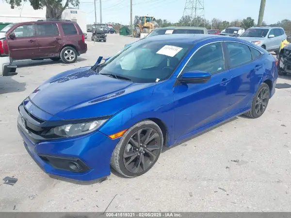 2HGFC2F8XKH547657 2019 HONDA CIVIC - Image 2