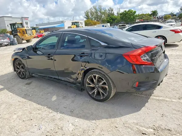 2HGFC2F8XKH553216 2019 HONDA CIVIC - Image 2