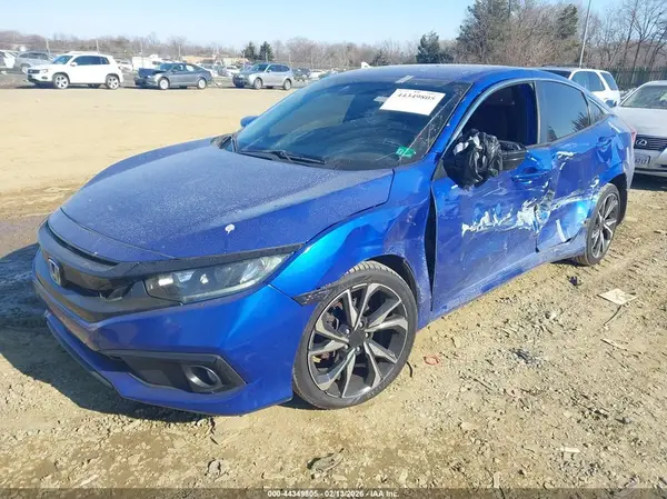 2HGFC2F8XKH555046 2019 HONDA CIVIC - Image 2