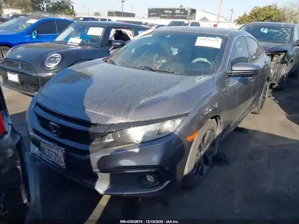 2HGFC2F8XKH572302 2019 HONDA CIVIC - Image 2
