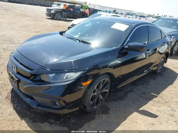 2HGFC2F8XKH582747 2019 HONDA CIVIC - Image 2