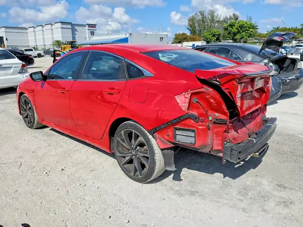 2HGFC2F8XKH583882 2019 HONDA CIVIC - Image 2