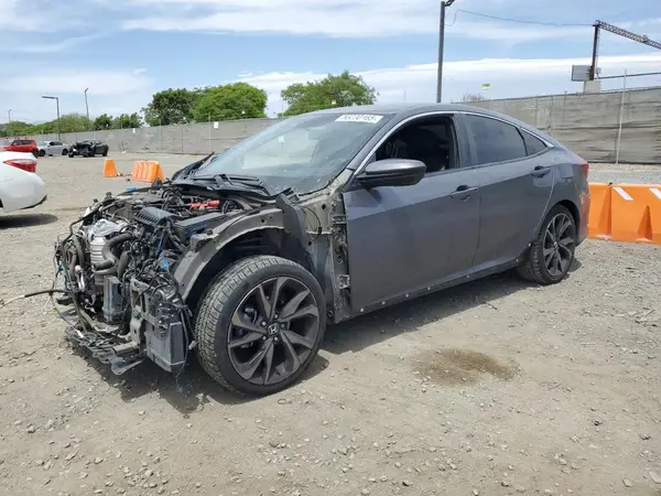 2HGFC2F8XKH589083 2019 HONDA CIVIC - Image 1