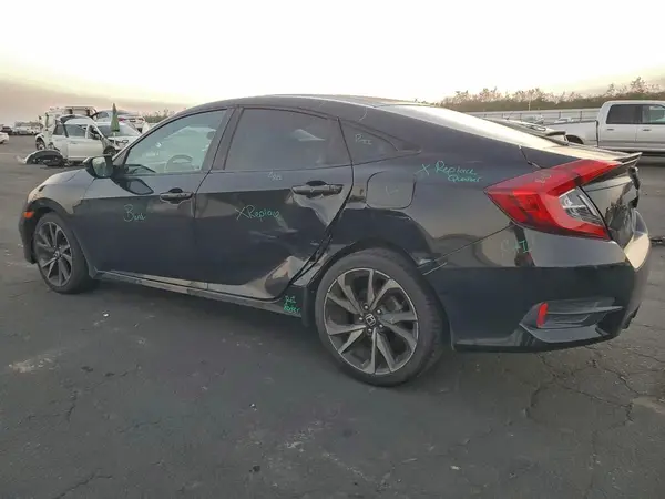 2HGFC2F8XKH595126 2019 HONDA CIVIC - Image 2