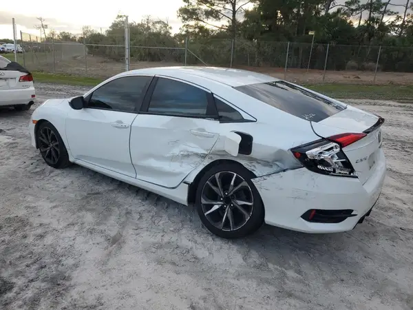 2HGFC2F8XKH599483 2019 HONDA CIVIC - Image 2