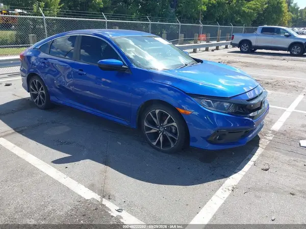2HGFC2F8XKH606464 2019 HONDA CIVIC - Image 1