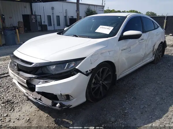 2HGFC2F8XKH606853 2019 HONDA CIVIC - Image 2
