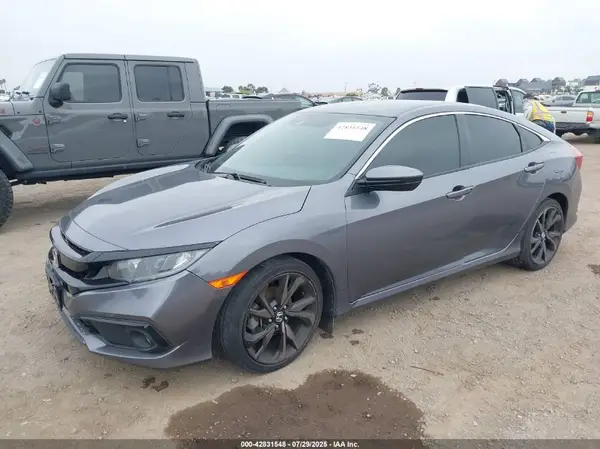 2HGFC2F8XLH553380 2020 HONDA CIVIC - Image 2