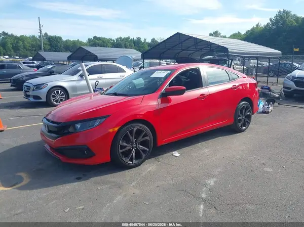 2HGFC2F8XLH570020 2020 HONDA CIVIC - Image 2