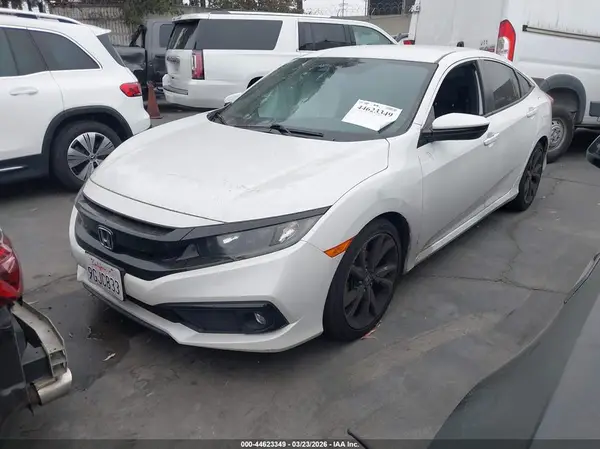 2HGFC2F8XLH595452 2020 HONDA CIVIC - Image 2