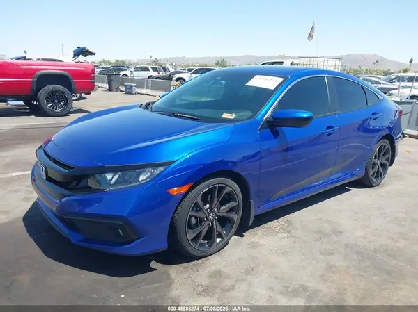 2HGFC2F8XLH596231 2020 HONDA CIVIC - Image 2