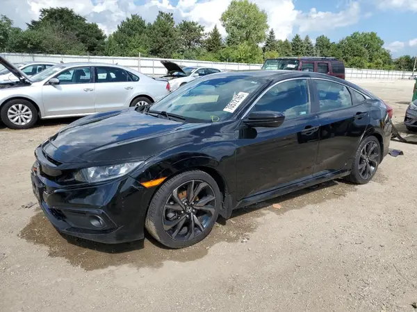 2HGFC2F8XMH510501 2021 HONDA CIVIC - Image 1