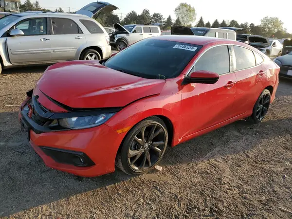 2HGFC2F8XMH517352 2021 HONDA CIVIC - Image 1