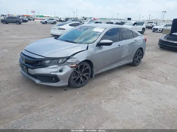 2HGFC2F8XMH527279 2021 HONDA CIVIC - Image 2