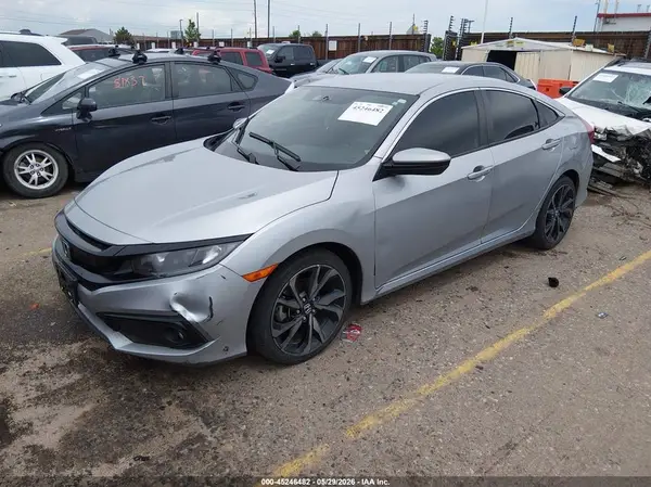 2HGFC2F8XMH537052 2021 HONDA CIVIC - Image 2