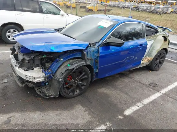 2HGFC3A51KH750455 2019 HONDA CIVIC - Image 2