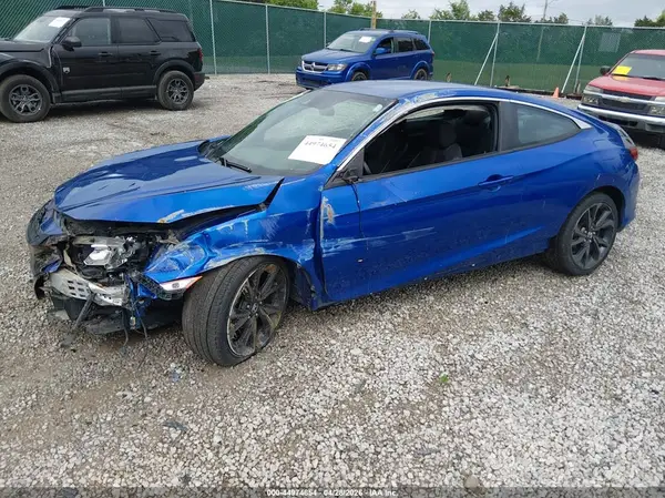 2HGFC4B8XKH307266 2019 HONDA CIVIC - Image 2