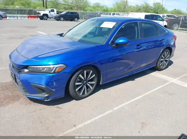 2HGFE1F72NH317076 2022 HONDA CIVIC - Image 2
