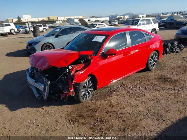 2HGFE1F76NH311748 2022 HONDA CIVIC - Image 2