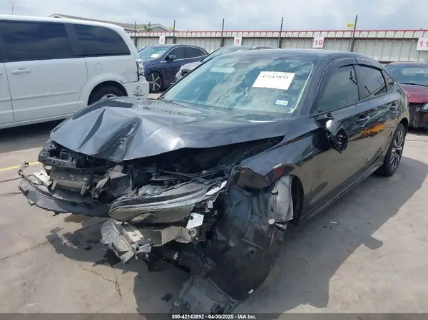 2HGFE1F76NH319493 2022 HONDA CIVIC - Image 2