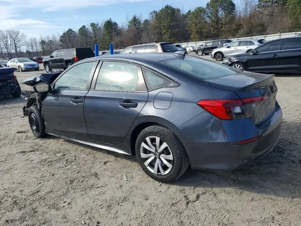 2HGFE2F20NH543448 2022 HONDA CIVIC - Image 2