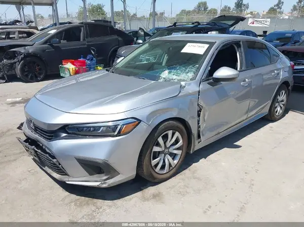 2HGFE2F20NH584386 2022 HONDA CIVIC - Image 2