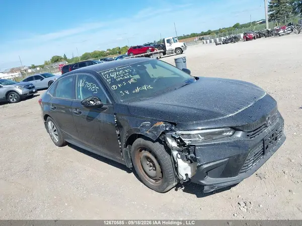 2HGFE2F21NH109622 2022 HONDA CIVIC - Image 1