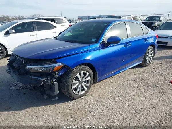 2HGFE2F21NH517179 2022 HONDA CIVIC - Image 2