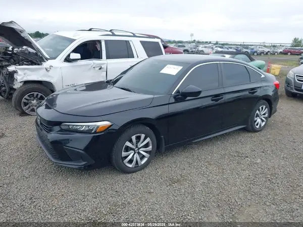 2HGFE2F21NH597860 2022 HONDA CIVIC - Image 2