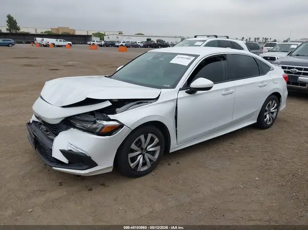 2HGFE2F22NH505431 2022 HONDA CIVIC - Image 2