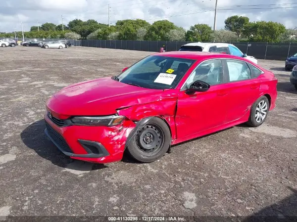 2HGFE2F22NH524514 2022 HONDA CIVIC - Image 2