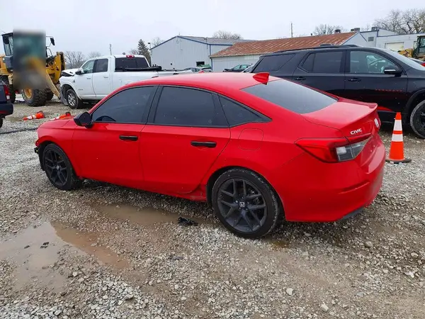 2HGFE2F22NH529325 2022 HONDA CIVIC - Image 2