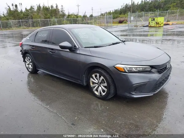 2HGFE2F23NH114367 2022 HONDA CIVIC - Image 1